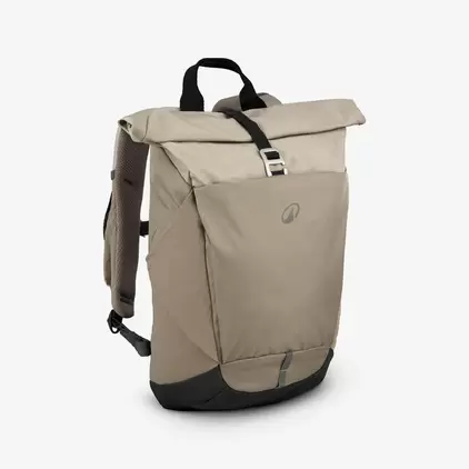 Wandelrugzak 16 + 4 l Escape 500 rolltop beige