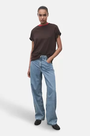 DAVINA - mid blue denim