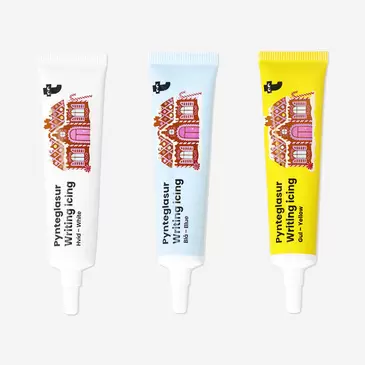 Glaseado metálico para escribir - 3 piezas