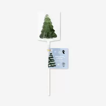 3D Navidad piruleta de árbol en un palo
