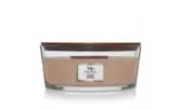 Woodwick cashmere ellipse candle