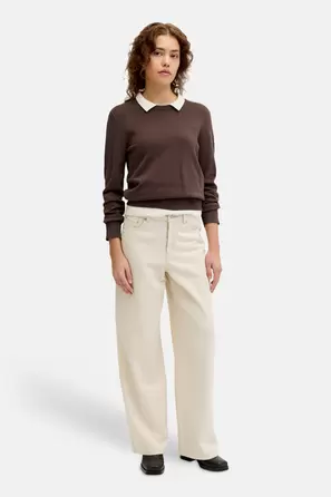 Broek - ecru
