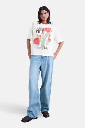 T-shirt met korte mouwen - ecru