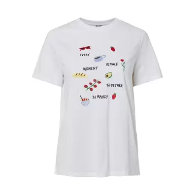 T-shirt Wit