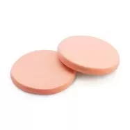 Eponge make-up ronde nude - 2PC