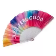 Eventail "Just feel good" - 23cm