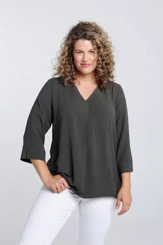 Losse, effen blouse