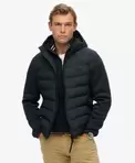 Veste Hybride en Maille à Capuche Storm