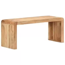 VidaXL - banc - Brun - Bois d'acacia - 110 x 38 x 46 cm