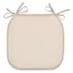 Galette de chaise polyester taupe