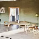Origami - Table à manger ovale, 8 personnes, L200 cm