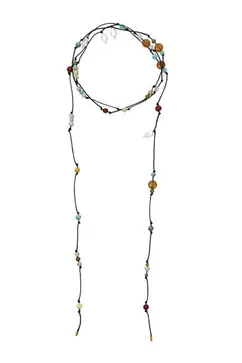 Collier long pierres