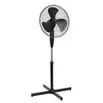Ventilateur sur pied Homday 3 vitesses 50W Ø60xH120cm (2 modèles noir ou blanc)