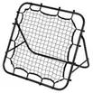 Filet de rebond pour entraînement football métal noir 84x84xH73cm