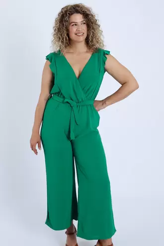 Effen wikkeloverall
