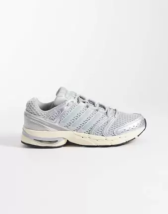 Adidas Originals Adistar Control 5 trainers in silver and blue
