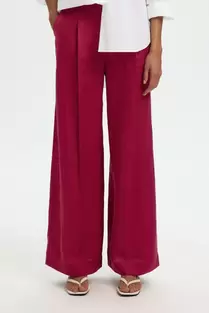 Selected Pantalon Lyra Wide Linen