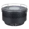 Barbecue de table rond allumage électrique à piles Ø35xH25cm