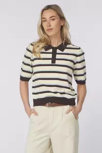 AWARE Polo Awoline 2/4 Knit Polo Top