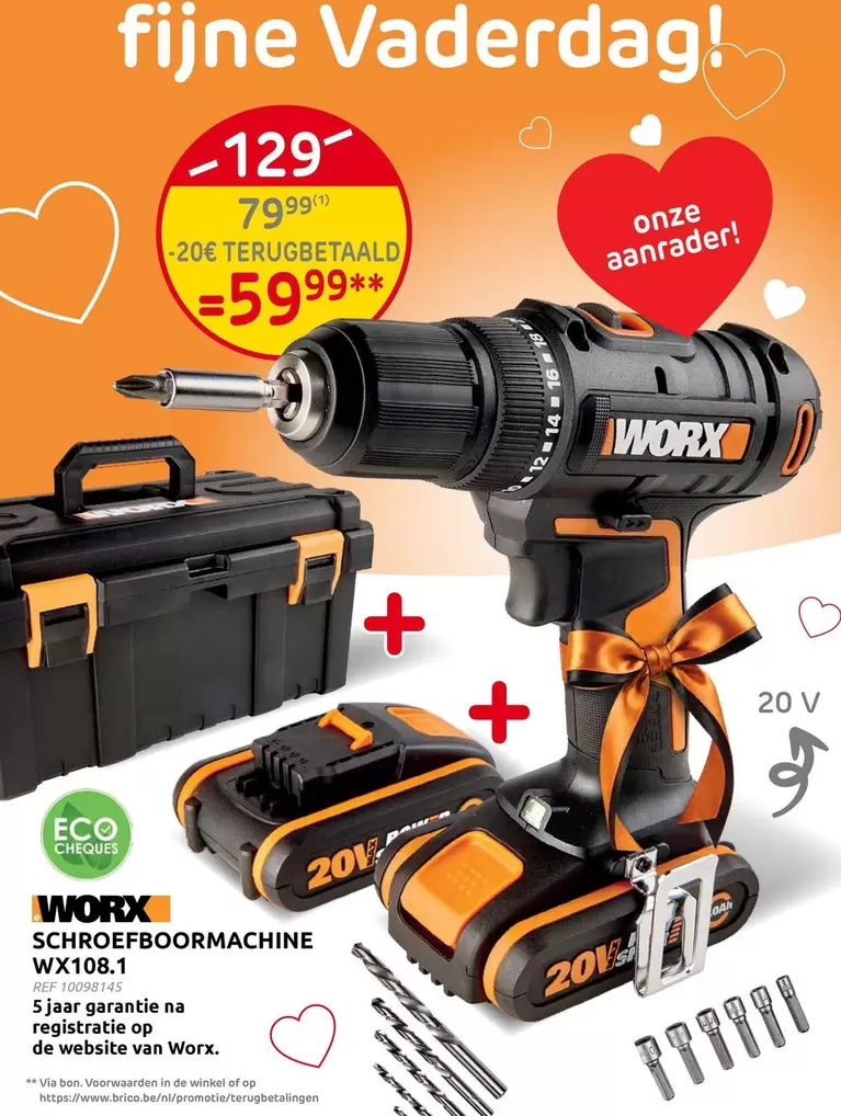 De - SCHROEFBOORMACHINE WX108.1