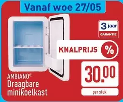 Draagbare minikoelkast