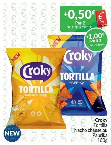Tortilla Nacho Cheese or Paprika