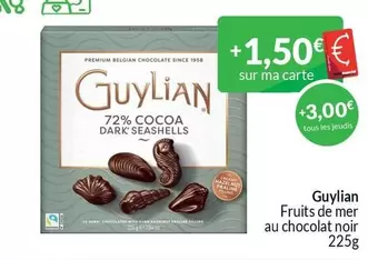 Belgian - Fruits de mer au chocolat noir