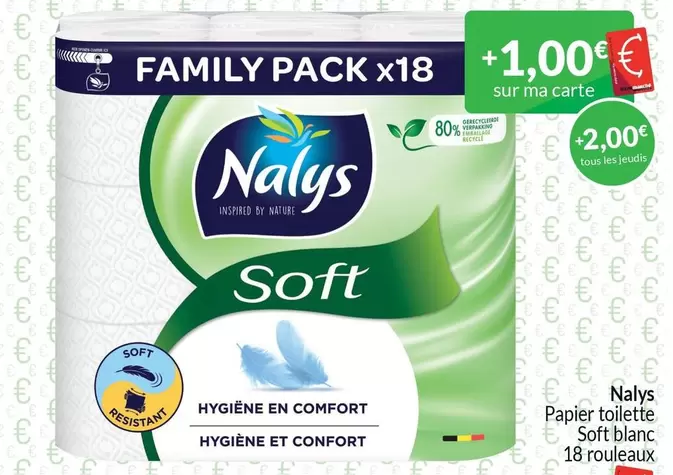 Papier toilette Soft