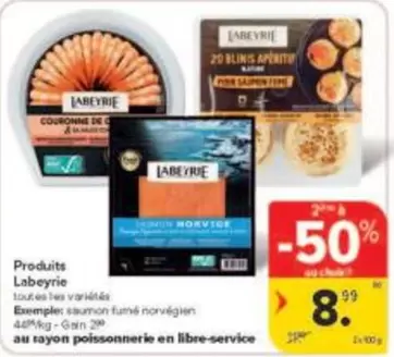 De - saumon fumé norvégien