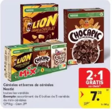 Lion - Céréales et barres de céréales
