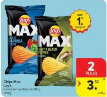 Black - Chips Max