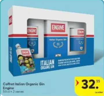 Coffret Italian Organic Gin