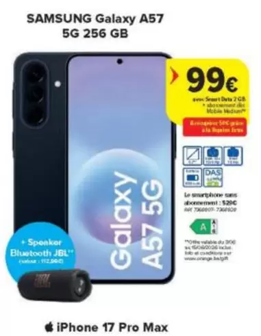 JBL - Galaxy A57 5G 256 GB