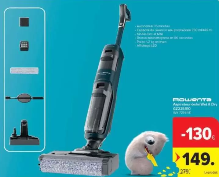 Aspirateur eau et sec