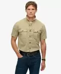 Chemise militaire à manches courtes