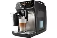 PHILIPS 5400-serie LatteGo - Volautomatische espressomachine - 12 Warme dranken - Automatisch Melksysteem - Zwart/Zilver - EP5447/90 - Volautomatische espressomachine - Zwart