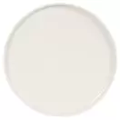 COLORADO - Service de table 12 pièces en céramique blanche et beige
