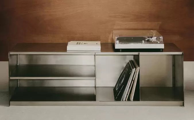 STAINLESS STEEL CONSOLE