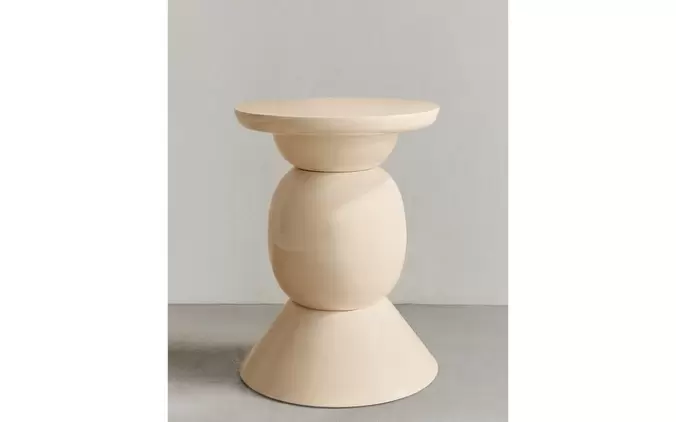 METAL SIDE TABLE
