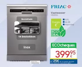 De - Vaatwasser VW4032L