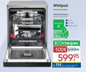 Whirlpool - Vaatwasser WH6FA14BN7AQX