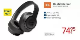 JBL - Hoofdtelefoon TUNE700NC BLACK