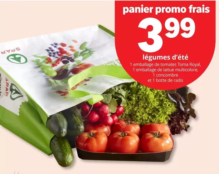 De - légumes d'été