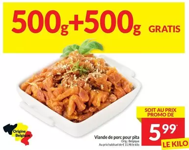 De - Viande de porc pour pita