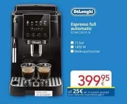 Delonghi - Espresso full automatic ECAM 220.51.B