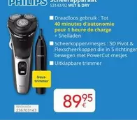 Philips - Scheerapparaat S3143/02 WET & DRY