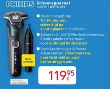 Philips - Scheerapparaat S5889/11 WET & DRY