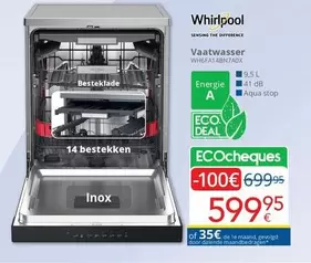 Whirlpool - Vaatawasser WDF4A0SNX/AX
