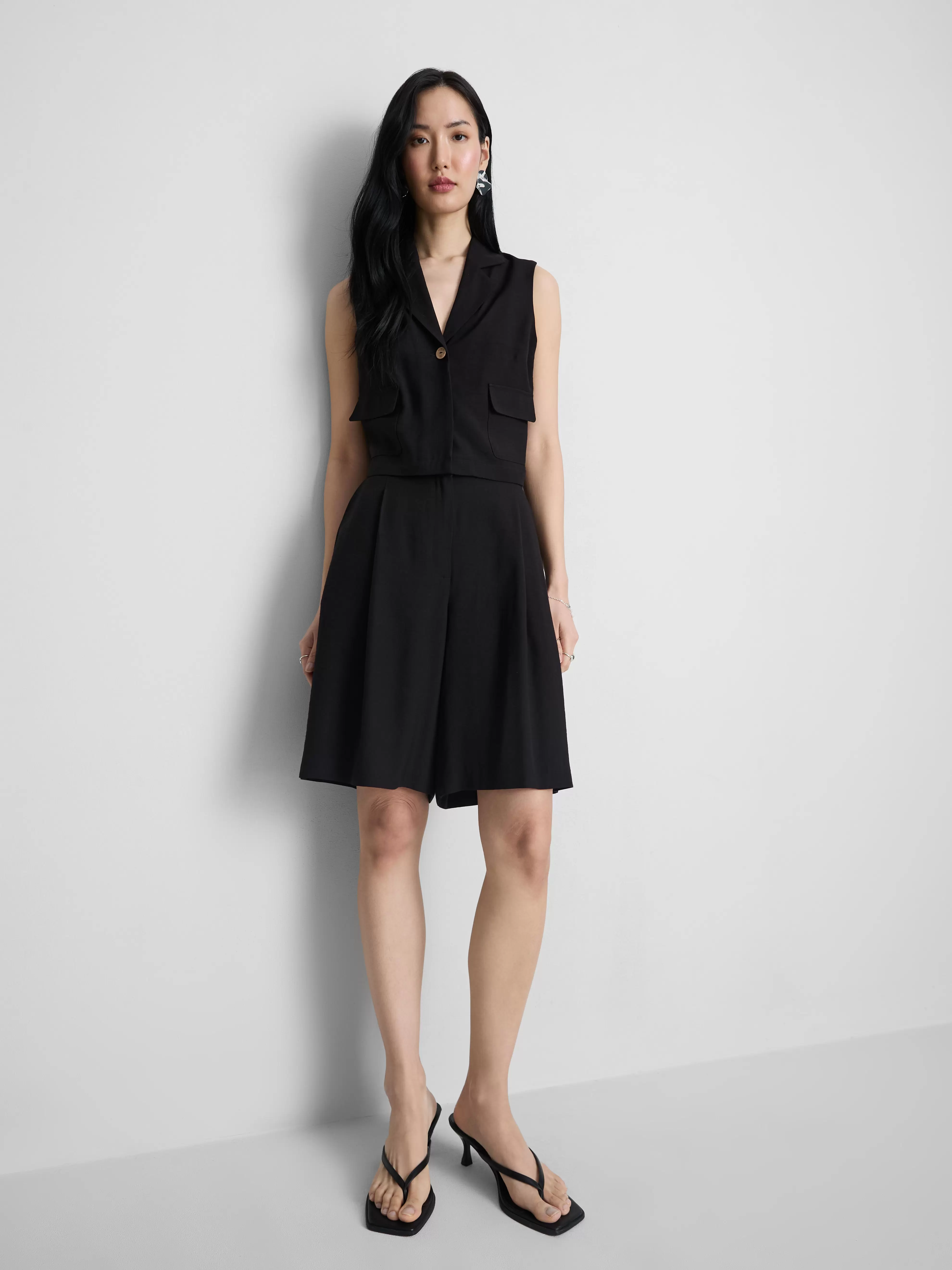 MAJOR FIND | Gilet de costume court décontracté