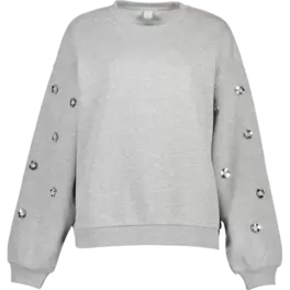 Sweatshirt with application